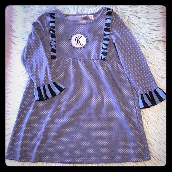 Monogram “K” Fall Dress - Picture 1 of 3